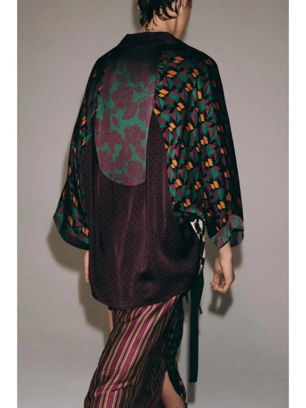 ZARA PRINTED SCARF PAREO - Picture 3 of 8